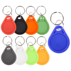 Custom Waterproof RFID Key Fob, Programmable with Multiple Chips - Asset Track Pro