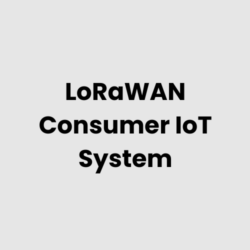 LoRaWAN Consumer IoT System
