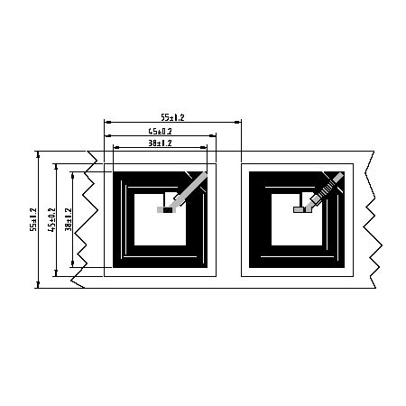 13.56 MHz HF ISO MF1 S50 RFID Card, 1Kbit, Waterproof PVC - Asset Track Pro