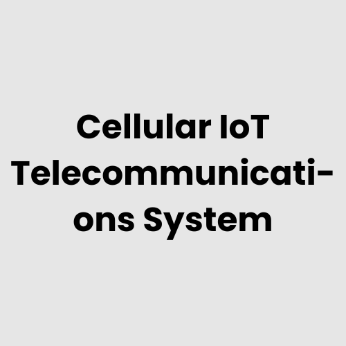 Cellular IoT Telecommunications System