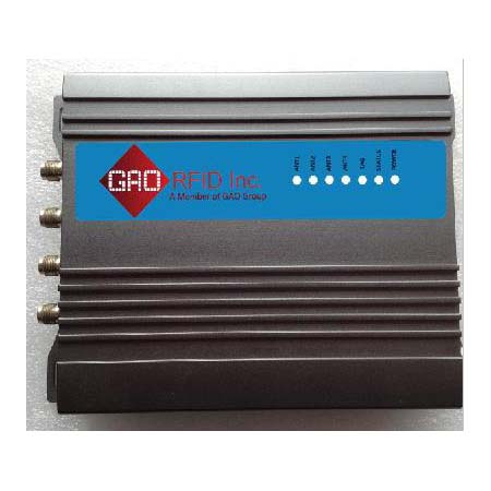 4-Port UHF Gen 2 RFID Reader 860-960 MHz, ISO18000-6C, Adjustable RF Power - Asset Track Pro
