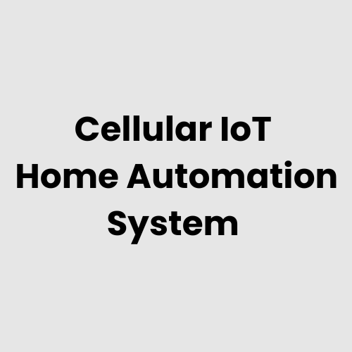 Cellular IoT Home Automation System