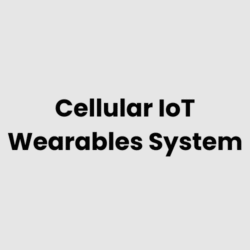 Cellular IoT Wearables System