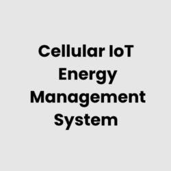 Cellular IoT Energy Management System