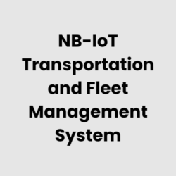 NB-IoT Transportation and Fleet Management System