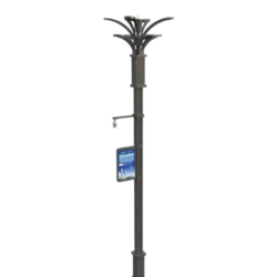Street Light System with Surveillance and IoT Connectivity - Asset Track Pro