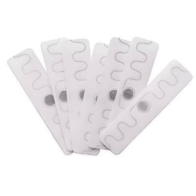 RFID Laundry Label for Reusable Textile Clothing, Washable NFC Tag - Asset Track Pro