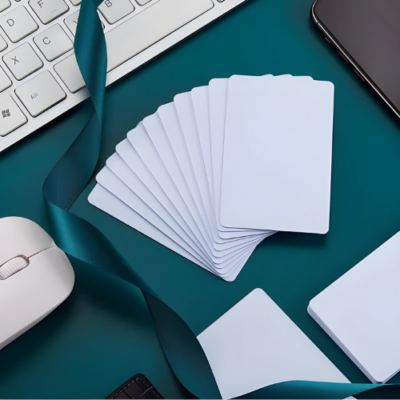 Printable Blank White RFID NFC Mifare Smart Card Access Control - Asset Track Pro