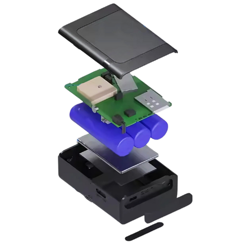 GPS Tracker with 7500mAh Battery and Real Time Tracking - Asset Track Pro