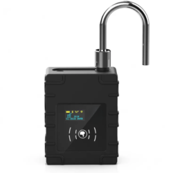 Advanced GPS Tracking Lock with Wireless Communication for Container Security - Asset Track Pro