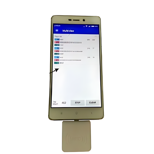 Asset Track Pro OTG UHF Reader Micro USB RFID UHF Reader Writer Passive Developing Software Kit For Android Phone – Reading Distance 1.64 ft (0.5 m) - Image 3