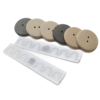 RFID Laundry Label for Reusable Textile Clothing, Washable NFC Tag - Asset Track Pro