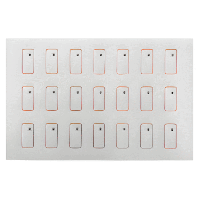 RFID Antenna Inlay for Custom NFC Cards & Chip, Versatile Prelam Sheet - Asset Track Pro