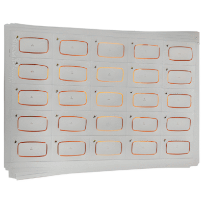 RFID Antenna Inlay for Custom NFC Cards & Chip, Versatile Prelam Sheet - Asset Track Pro