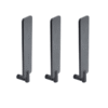 Asset Track Pro 22dBi High Gain GSM Or 2G Or 3G Or 4G Or 5G LTE WiFi Full Band Rubber Antenna 600-6000MHz External Antenna With SMA Male 152mm