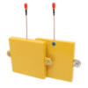 Waterproof Ceramic UHF RFID Antenna 860-960MHz, Lightweight, Long Range - Asset Track Pro