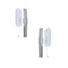 Asset Track Pro Reliable Rfid 860-960MHz Outdoor Indoor Application 8DBi Circular UHF RFID Antenna