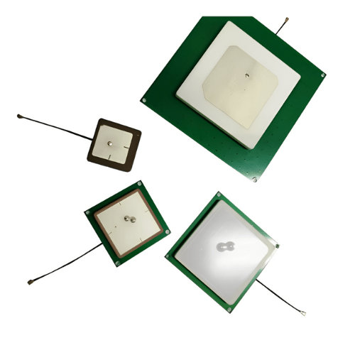 Asset Track Pro UHF RFID 905-925Mhz Antennas Reader Directional Ceramic Patch Without Board And Cable-Copper With Tin Plated PIN - Image 2