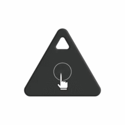 Mini Bluetooth Beacon with Button & LED, 3-Year Battery, iBeacon Support - Asset Track Pro