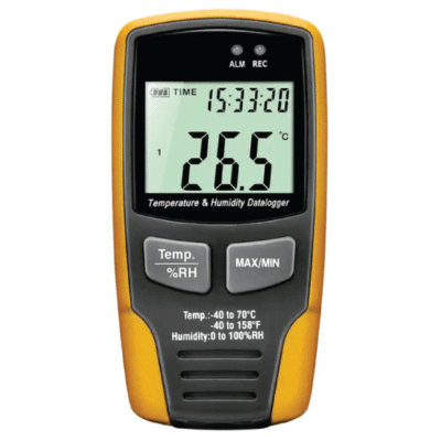 Bluetooth Beacon Data-logger with Temp, Humidity, Pressure, LCD, Alarms - Asset Track Pro