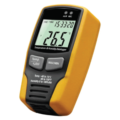 Bluetooth Beacon Data-logger with Temp, Humidity, Pressure, LCD, Alarms - Asset Track Pro