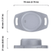 IoT Bluetooth Beacon with iBeacon, Eddystone, Sensors, Long Battery, IP67 - Asset Track Pro