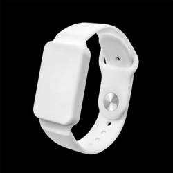 Smart Bluetooth Beacon Wristband for Personal Tracking with iBeacon Support - Asset Track Pro