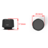 Universal BLE Motorcycle Tire Pressure Monitor with 2 Sensors - Asset Track Pro