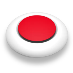 Programmable SOS Button BLE Beacon with 100 M Range – Asset Track Pro