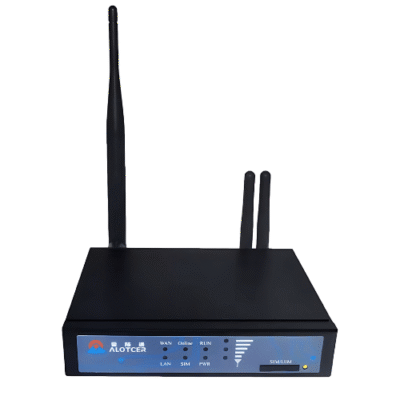 12V IoT Gateway VPN Router with Industrial CPU, WLAN, and Cellular - Asset Track Pro