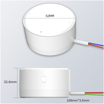 Smart Ceiling Mount Human Presence Sensor with Adjustable Delay - Asset Track Pro