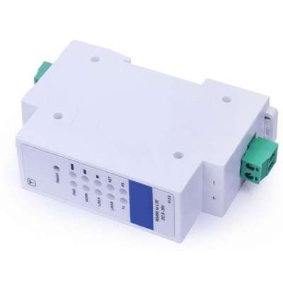 Global 4G Cellular Modem with RS485, SMS, and DIN-Rail Mount - Asset Track Pro