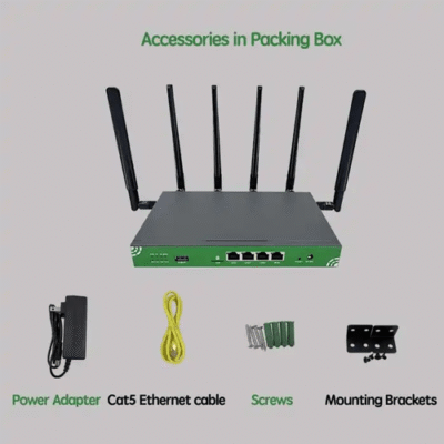 Dual-Core Multi-SIM 4G/5G Cellular Modem with Wi-Fi 6 and POE - Asset Track Pro