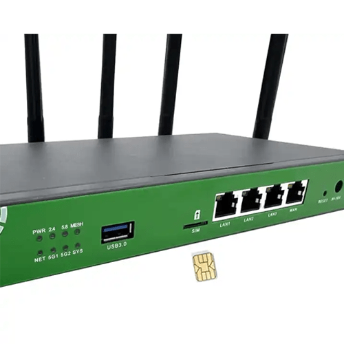Dual-Core Multi-SIM 4G/5G Cellular Modem with Wi-Fi 6 and POE - Asset Track Pro - Image 4
