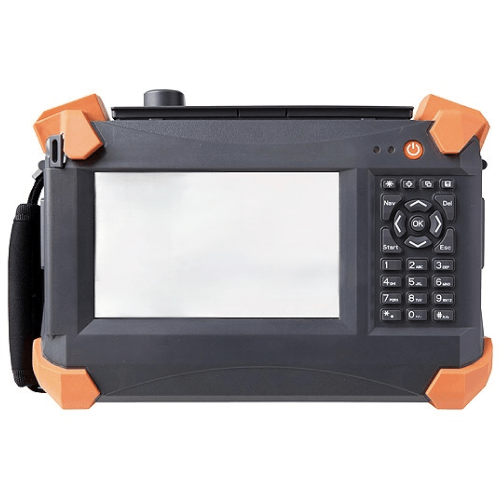 Comprehensive LAN Cable Tester with 10G SFP+ Optical Interface & 7" HD Display - Asset Track Pro