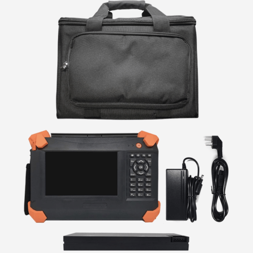 Comprehensive LAN Cable Tester with 10G SFP+ Optical Interface & 7" HD Display - Asset Track Pro - Image 2