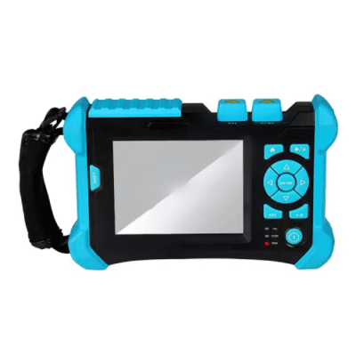Fiber Optic Ethernet Tester with 5.6 in LCD and 650 nm Wavelength - Asset Track Pro