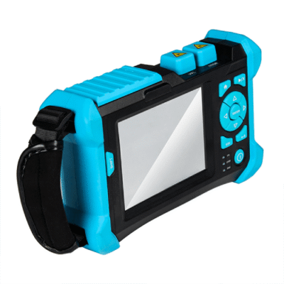 Fiber Optic Ethernet Tester with 5.6 in LCD and 650 nm Wavelength - Asset Track Pro