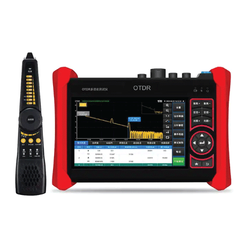 Fiber Multi Tester with 5.4-Inch Screen & 600m TDR Distance Measurement - Asset Track Pro