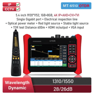 ATPENET-144-3-1.png Fiber Multi Tester with 5.4-Inch Screen & 600m TDR Distance Measurement - Asset Track Pro