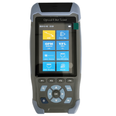 Optical Fiber Ethernet Tester with 12-Hours  Battery Life - Asset Track Pro