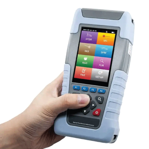 Single Mode Fiber Tester with 3.5-In Touch Display & 22 dB Dynamic Range - Asset Track Pro