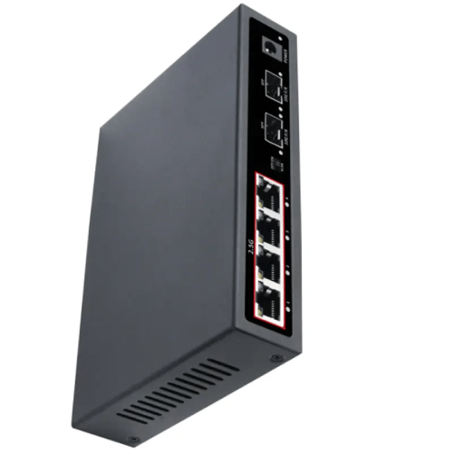 Asset Track Pro 4 Port Gigabit Unmanaged Fiber Ethernet Switch For Office And Home - Image 2