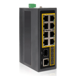 Asset Track Pro 8 Port Gigabit Industrial Ethernet Switch