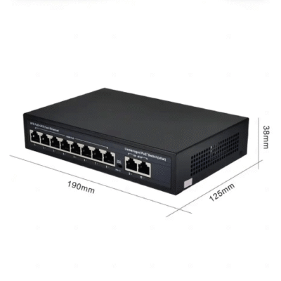 Asset Track Pro 10 Pt POE Ethernet Switch