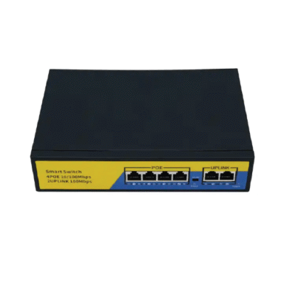 Asset Track Pro Fast Ethernet 4-Port POE Switch