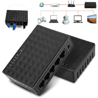 Asset Track Pro 8-Port Ethernet Network Switch