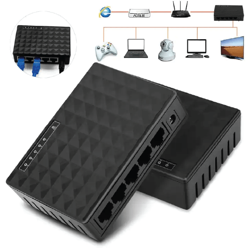 Asset Track Pro 8-Port Ethernet Network Switch - Image 3