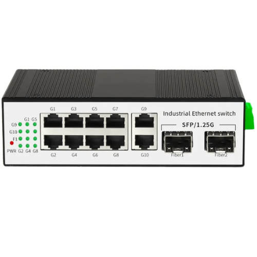 Asset Track Pro 8 Port Industrial POE Ethernet Switch