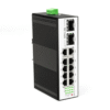 Asset Track Pro 8 Port Industrial POE Ethernet Switch